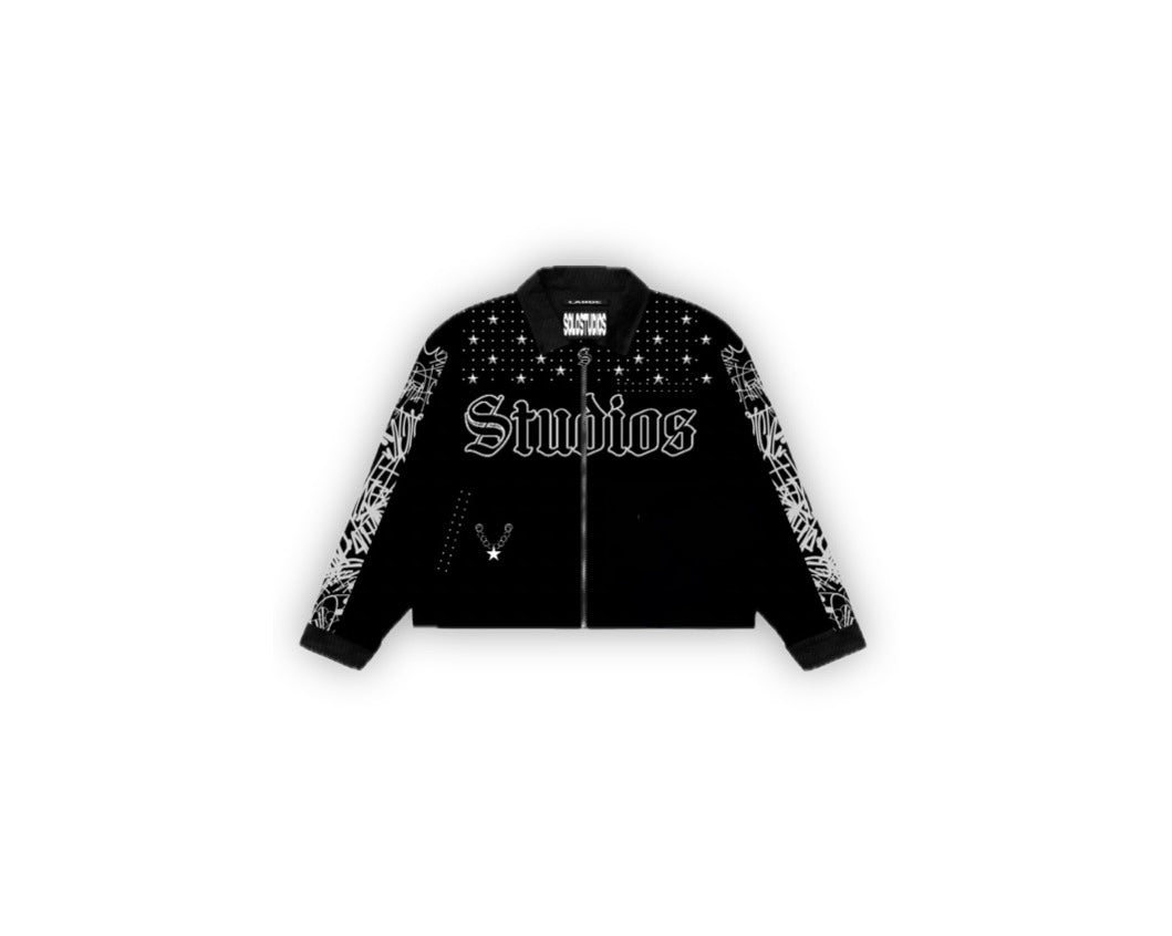 Black Denim Jean Jacket